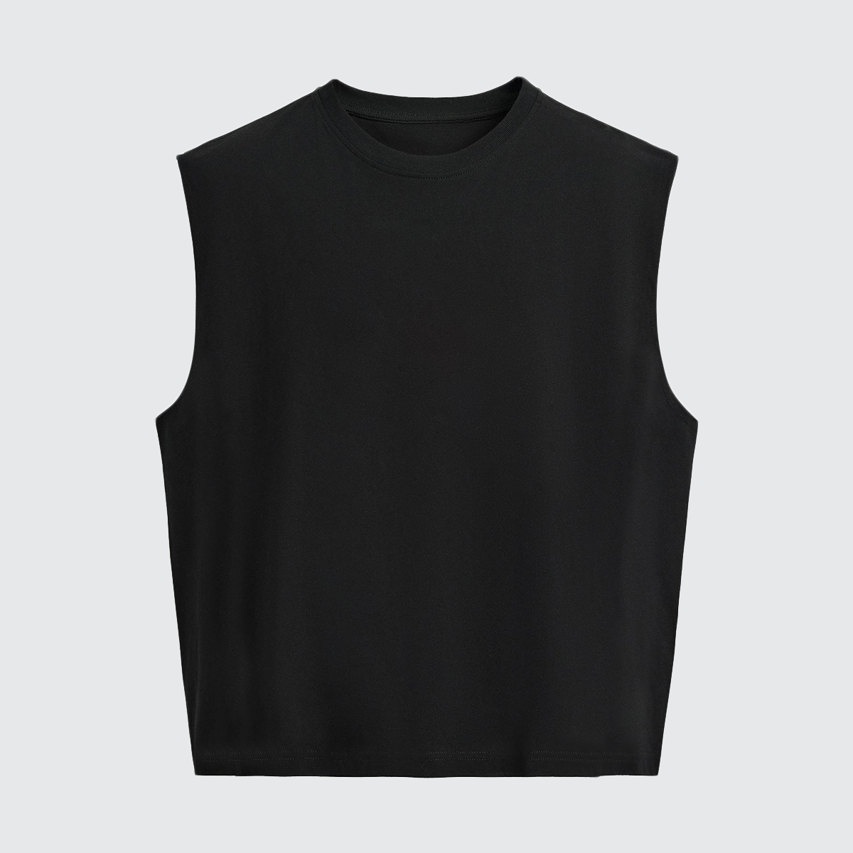 SALT Unisex Heavyweight Cropped Boxy Tank Top (280GSM)