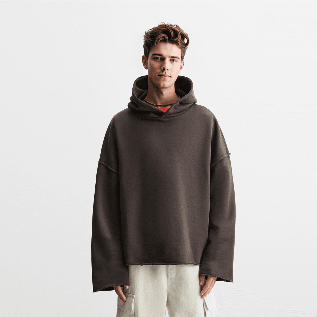 NO EGO Unisex Heavyweight Boxy Hoodie (460GSM)