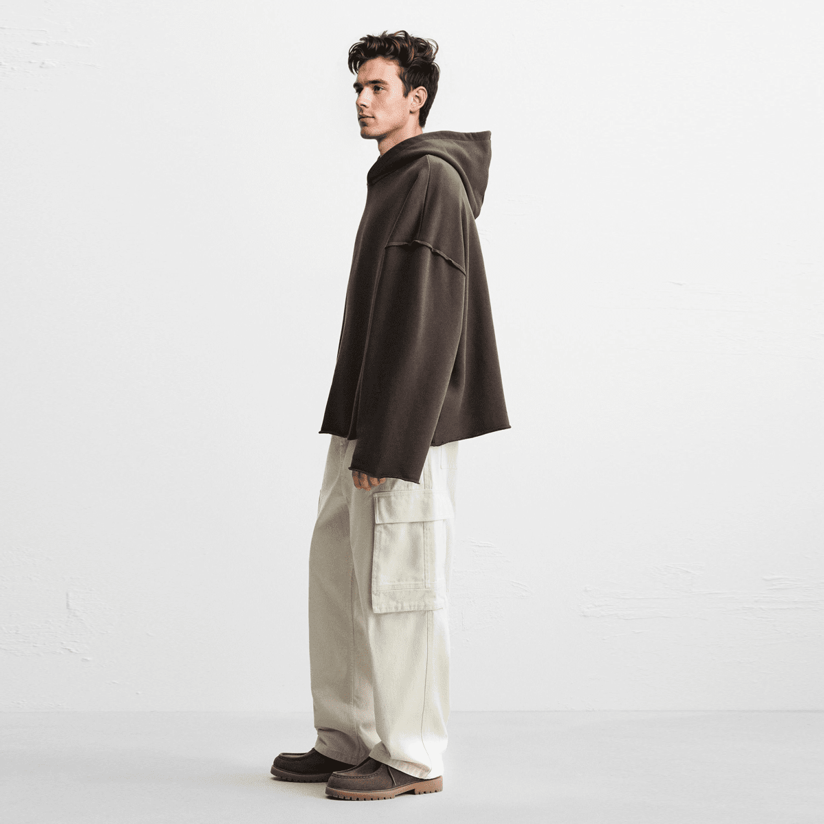 NO EGO Unisex Heavyweight Boxy Hoodie (460GSM)