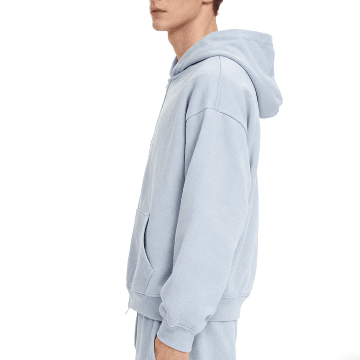 "Kenny Ken Call Umar " Heavyweight Cropped Oversized Zip-Up Hoodie (460GSM)