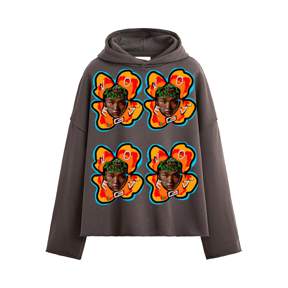 NO EGO Unisex Heavyweight Boxy Hoodie (460GSM)