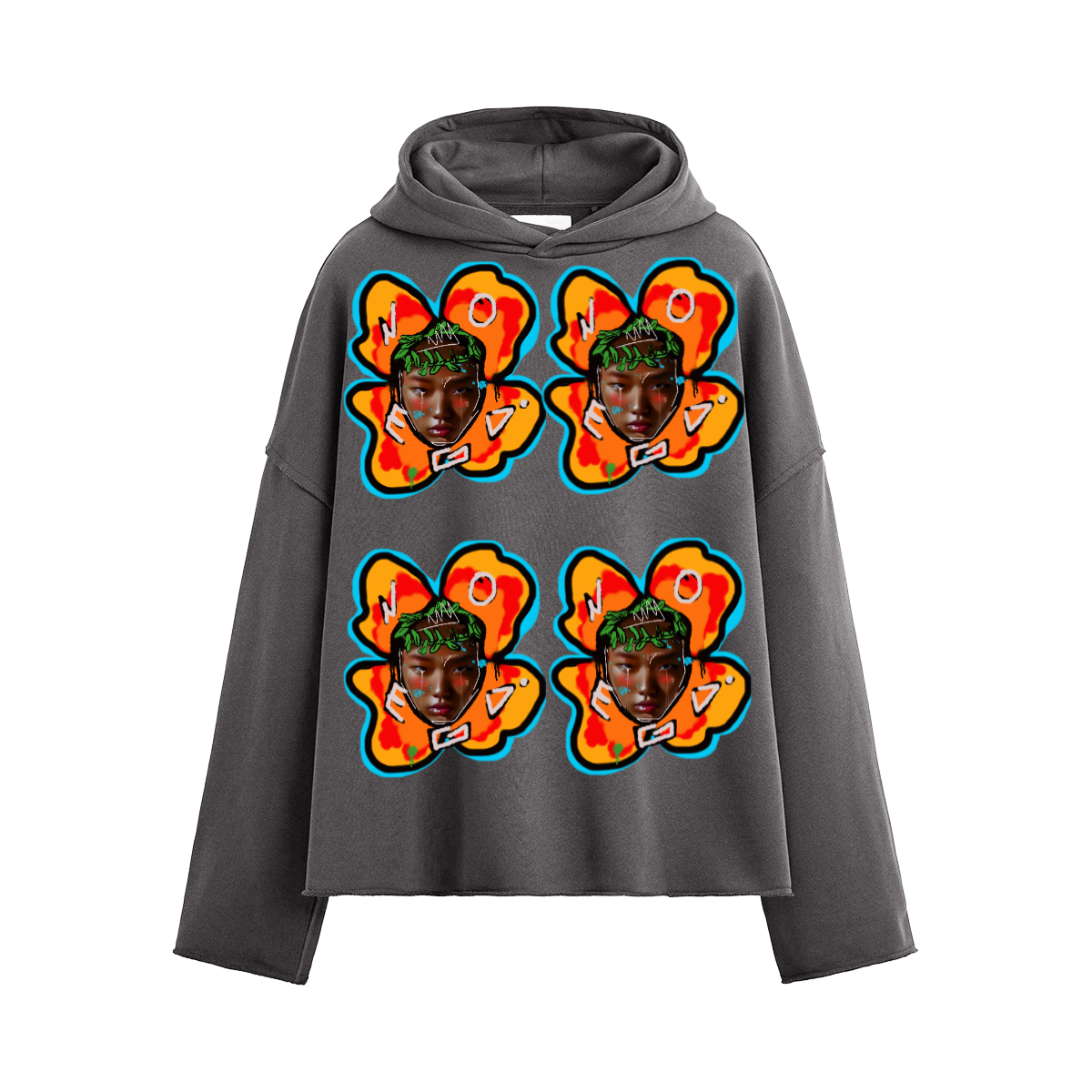 NO EGO Unisex Heavyweight Boxy Hoodie (460GSM)