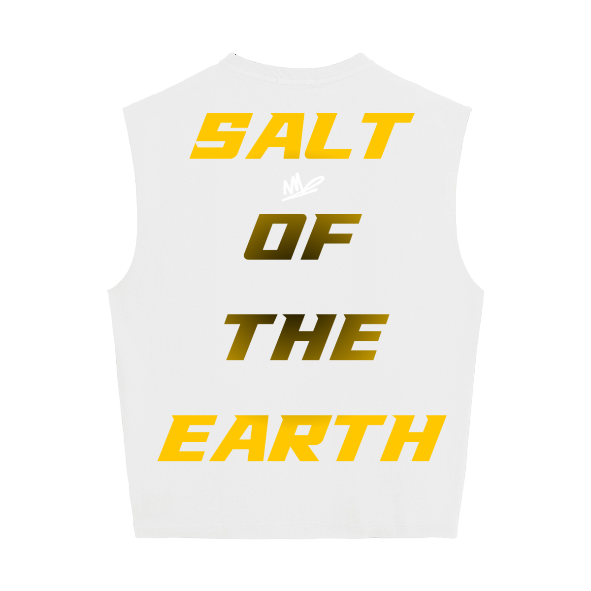SALT Unisex Heavyweight Cropped Boxy Tank Top (280GSM)