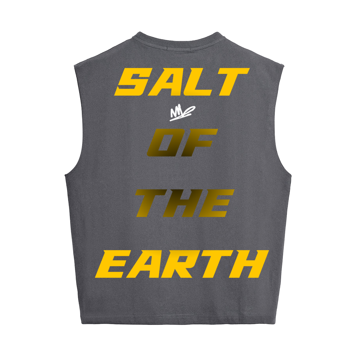 SALT Unisex Heavyweight Cropped Boxy Tank Top (280GSM)