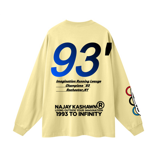ROCHESTER IMAGINATION OLYMPICS Heavyweight Streetwear FOG Long Sleeve(305GSM)