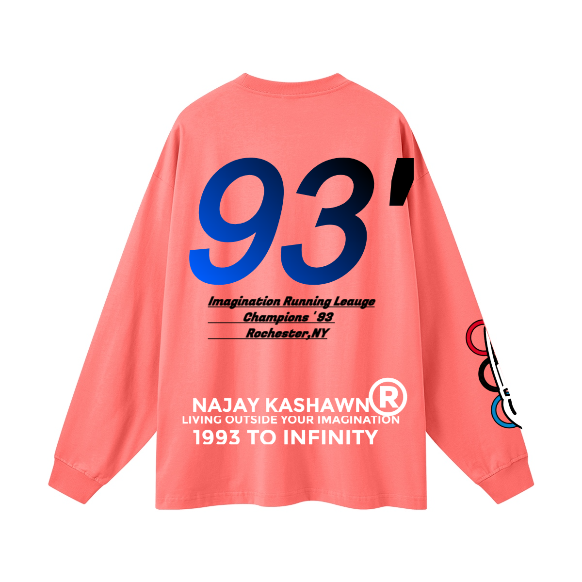 ROCHESTER IMAGINATION OLYMPICS Heavyweight Streetwear FOG Long Sleeve(305GSM)
