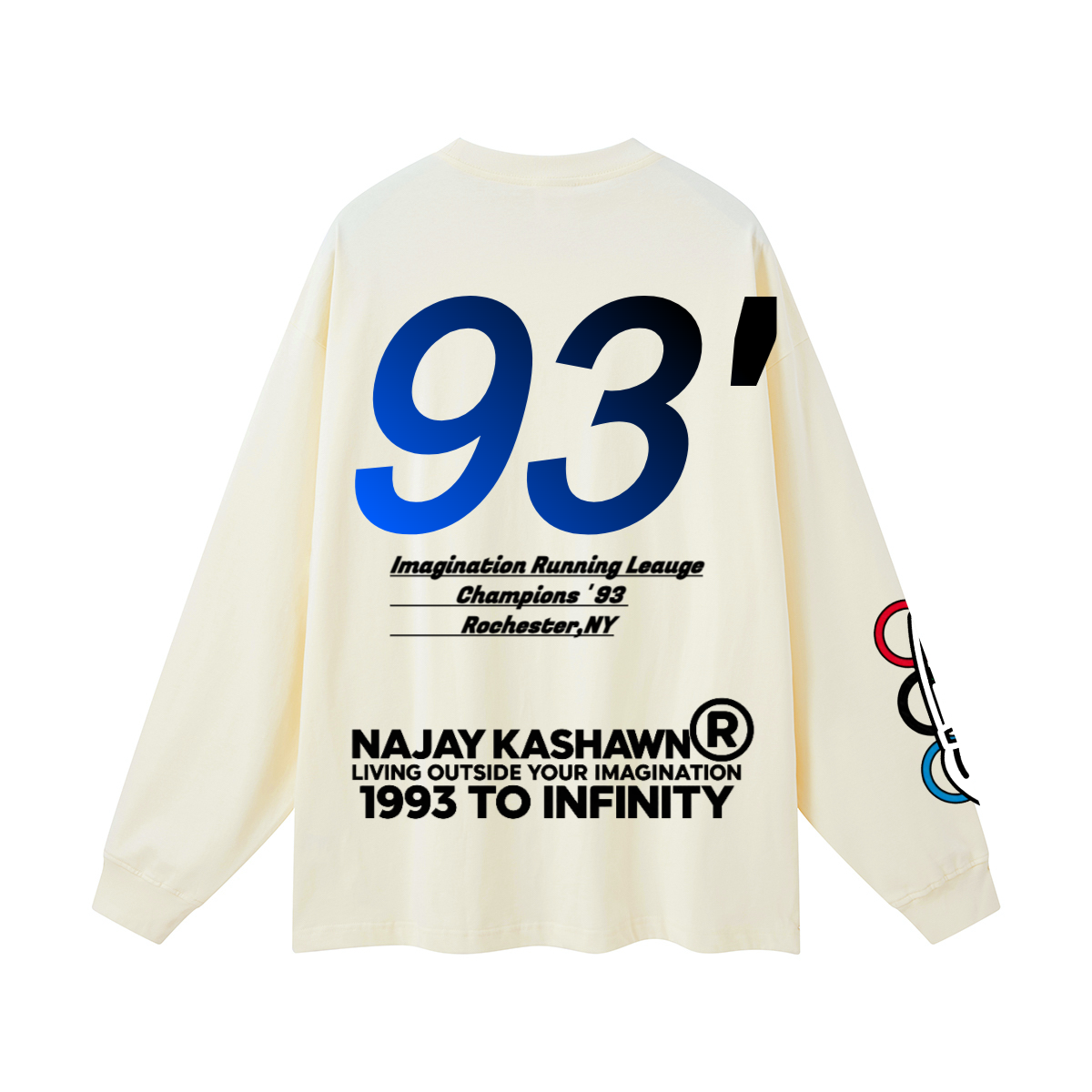 ROCHESTER IMAGINATION OLYMPICS Heavyweight Streetwear FOG Long Sleeve(305GSM)