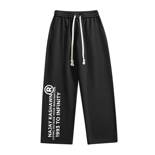 Kashawn To Infinity! Heavyweight Cotton-Blend Sweatpants (350GSM)