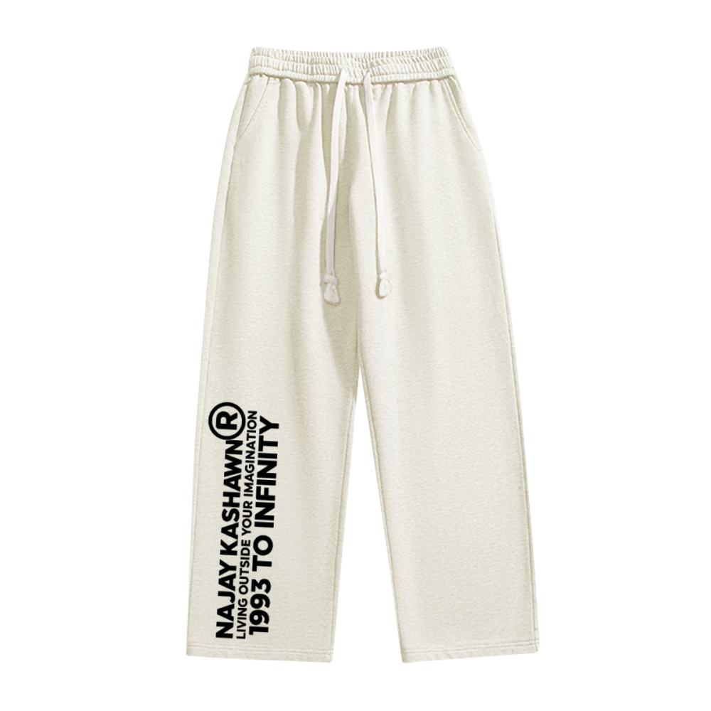 Kashawn To Infinity! Heavyweight Cotton-Blend Sweatpants (350GSM)