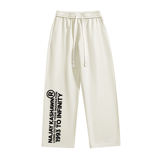 Kashawn To Infinity! Heavyweight Cotton-Blend Sweatpants (350GSM)