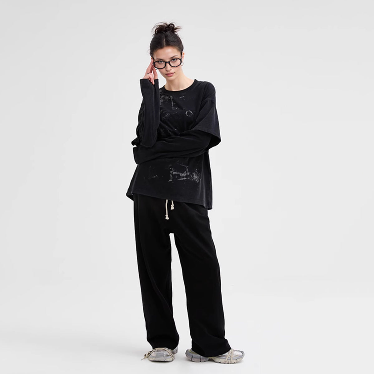 Kashawn To Infinity! Heavyweight Cotton-Blend Sweatpants (350GSM)