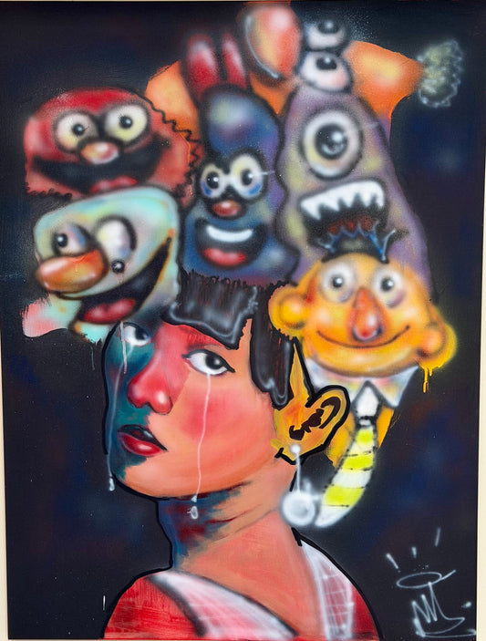 "Emotional Support" Original Painting